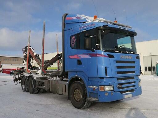Scania R480 - Timbertruck with Loglift 96 (SOLD!!)