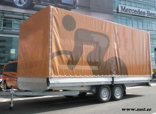 Trailer for bus (bicycles)