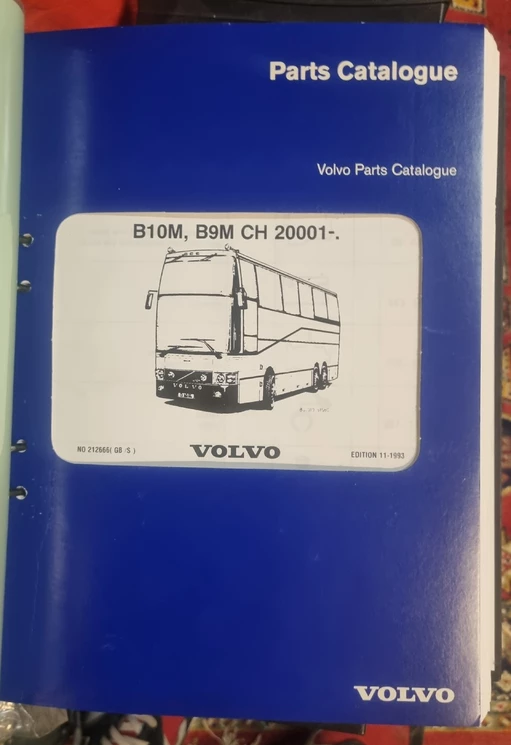 Catalouges Volvo B10M - B9M + more